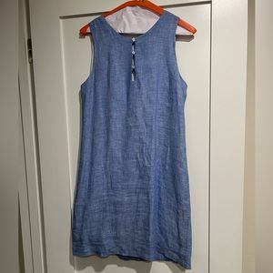 Women’s - Island Company - Blue linen dress - Sz Sm